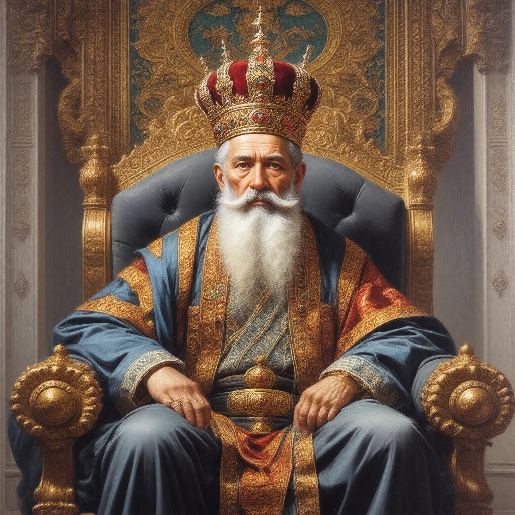 AI-created image of Fath-Ali Shah Qajar