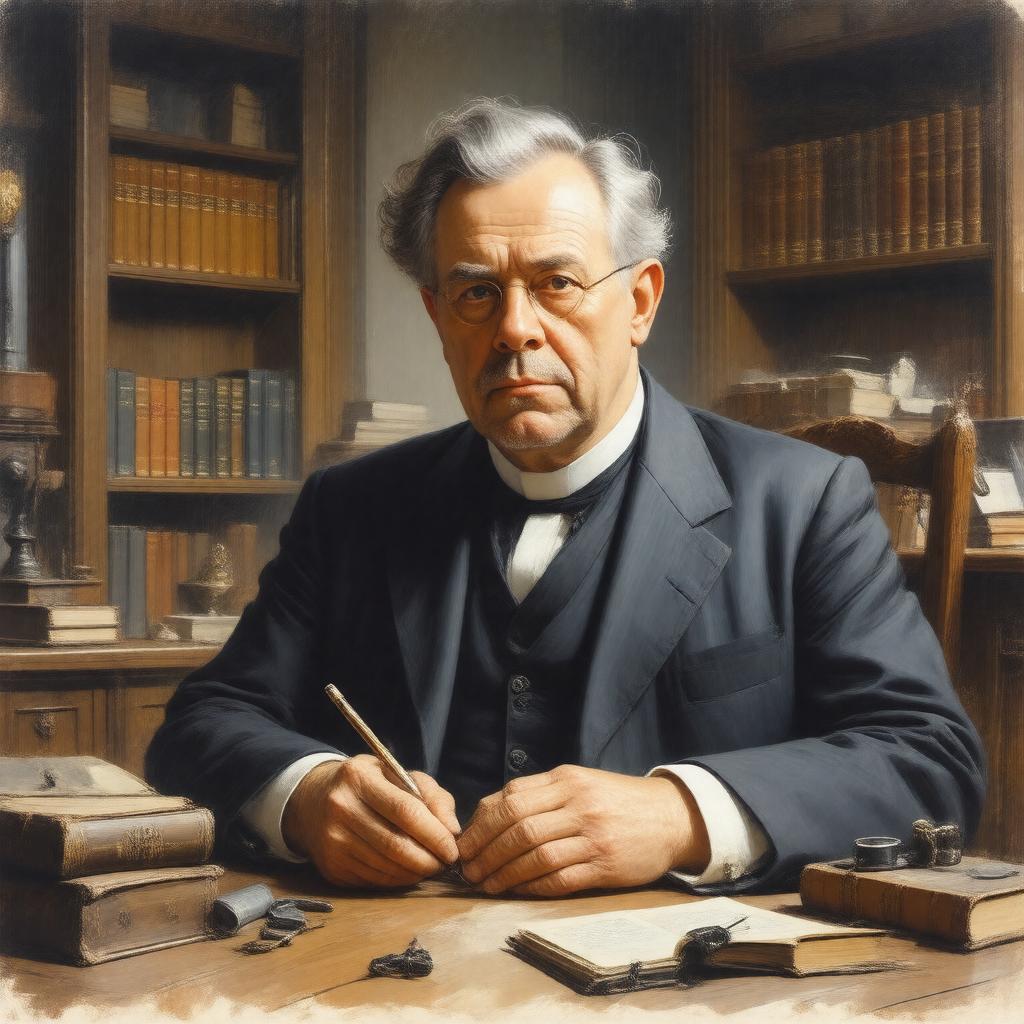 AI-created image of Father Brown