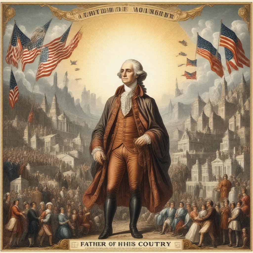 AI-created image of Father of His Country
