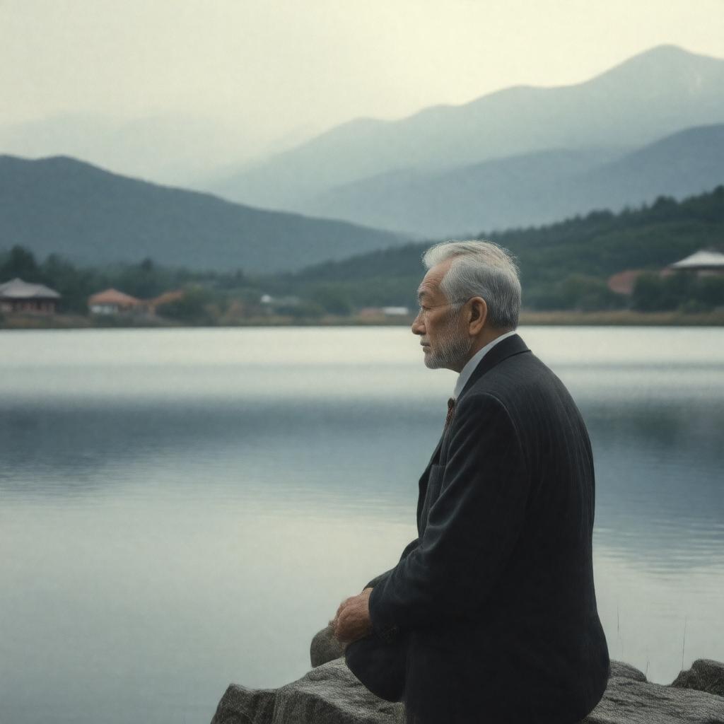 AI-created image of Faulkner at Nagano