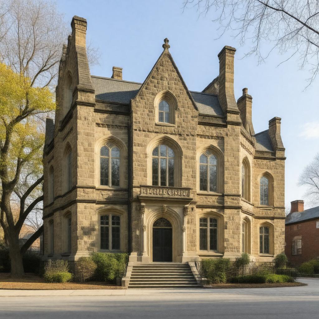 Click to view larger image AI-created image of Faunce House