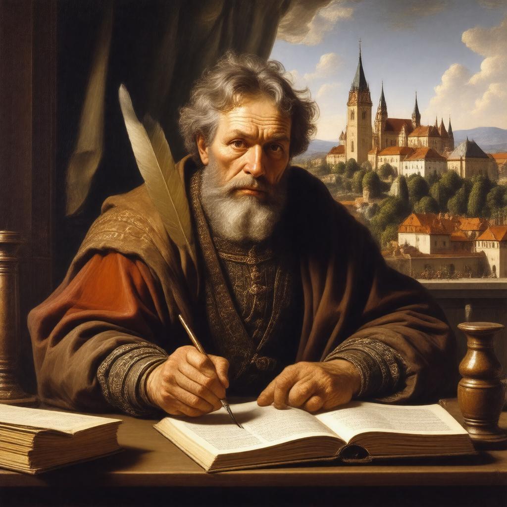 AI-created image of Faustus Socinus