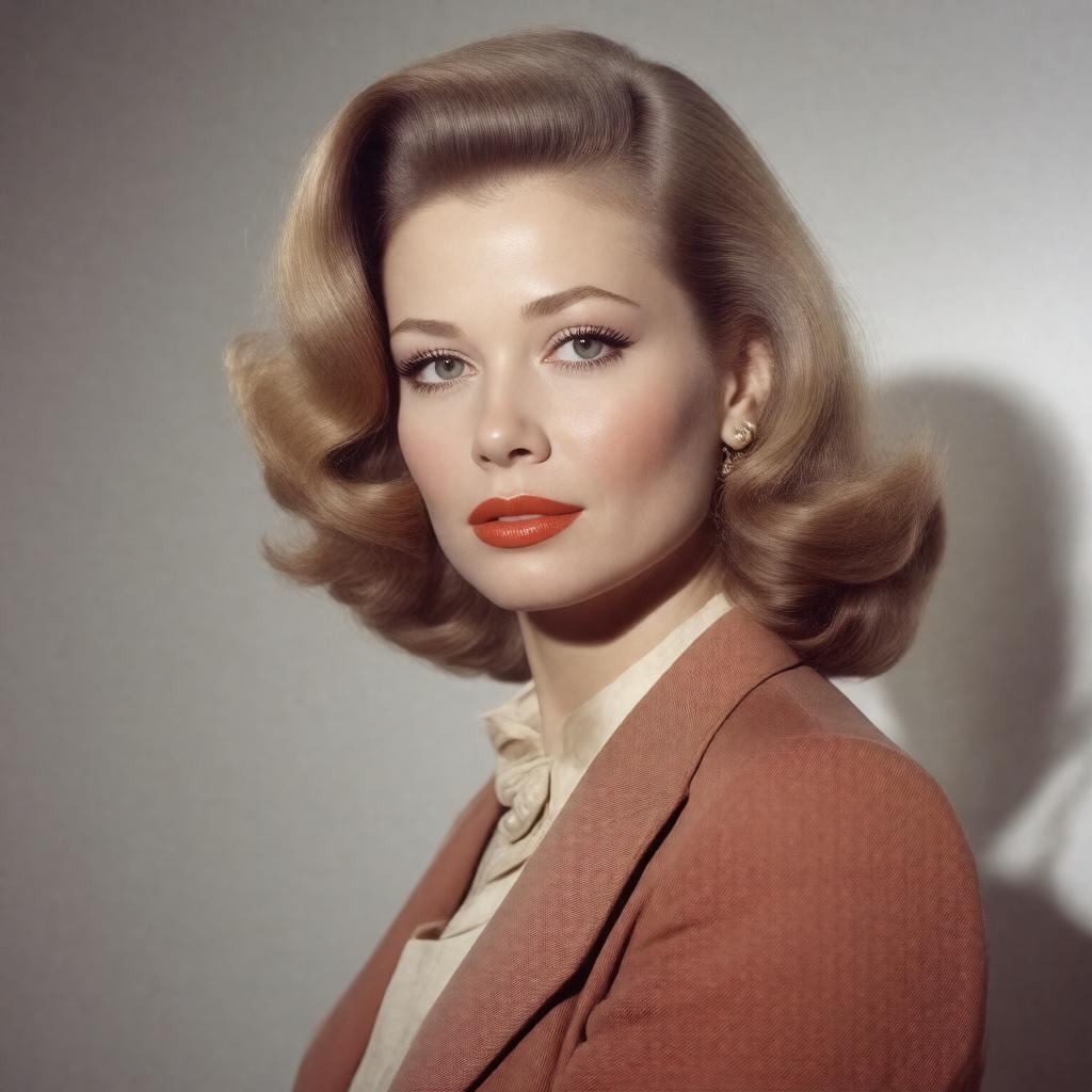 AI-created image of Faye Dunaway