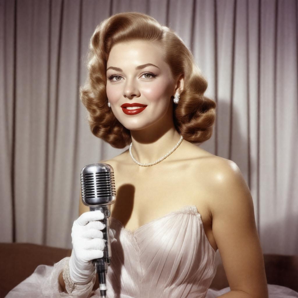 AI-created image of Faye Emerson