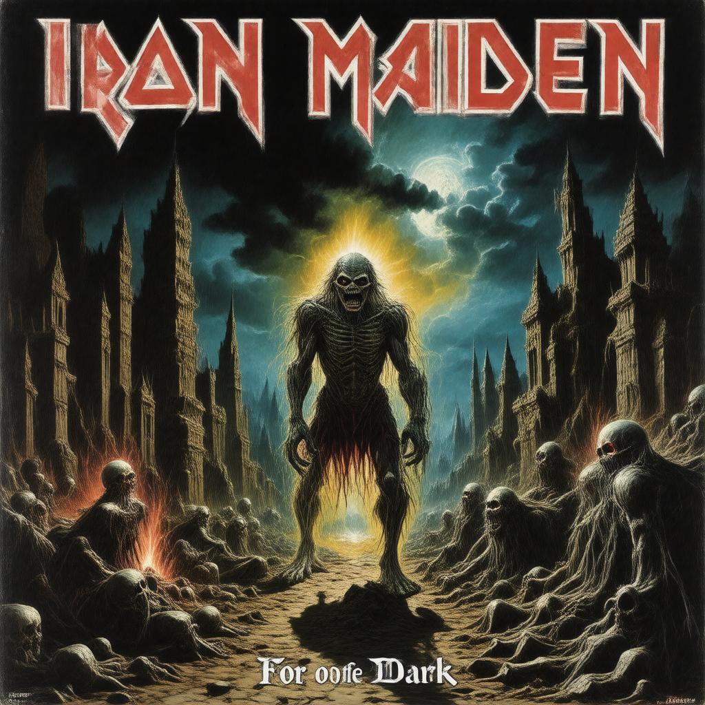 AI-created image of Fear of the Dark