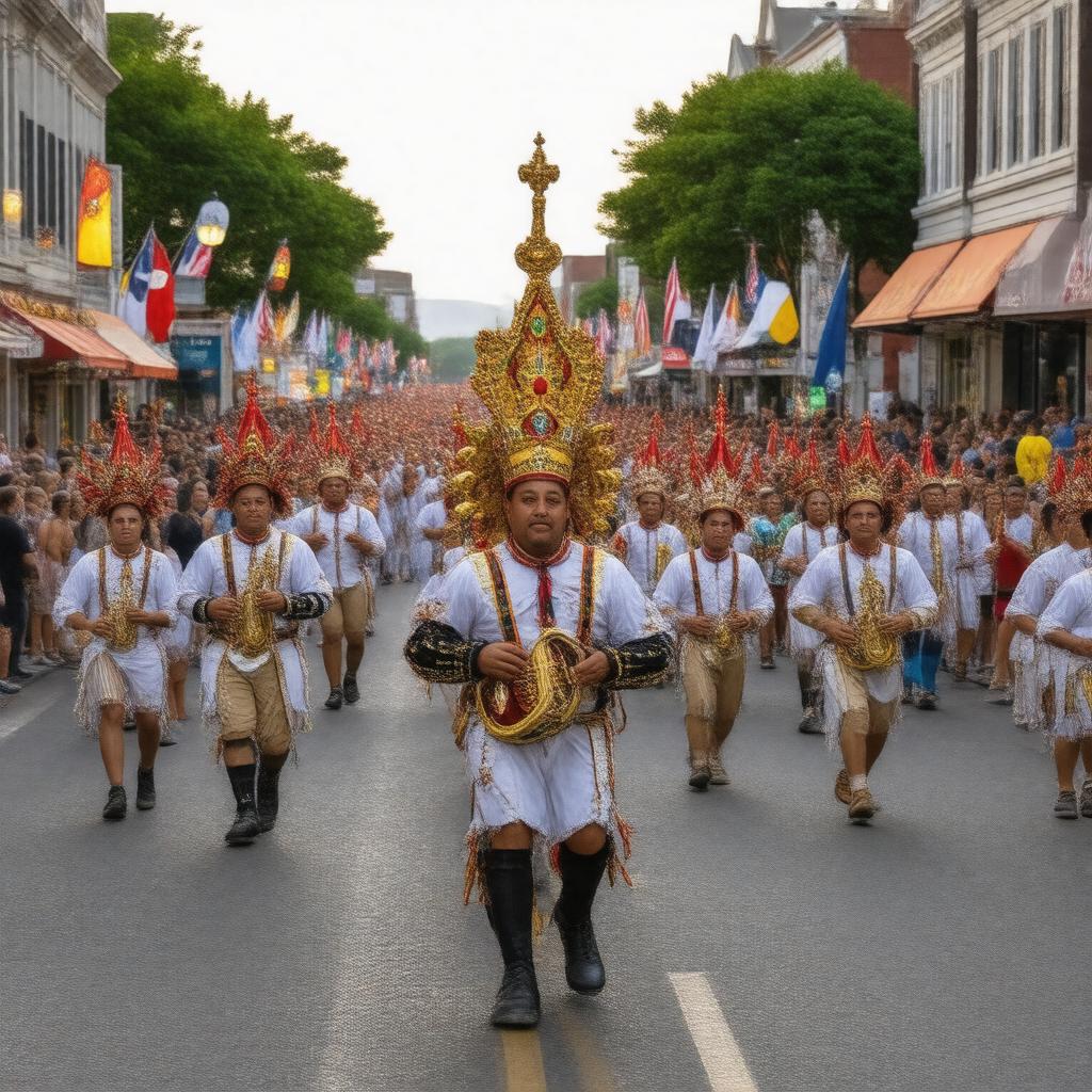 Click to view larger image AI-created image of Feast of the Blessed Sacrament