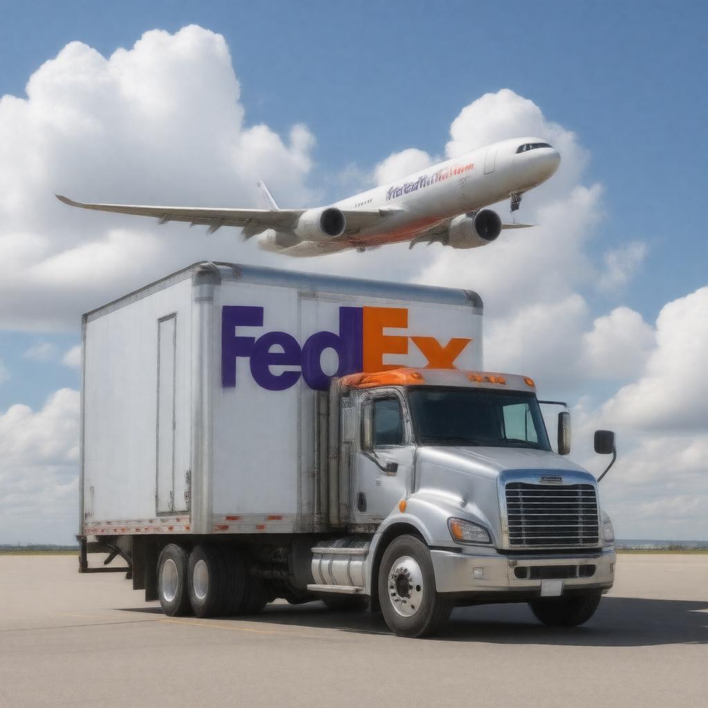 AI-created image of FedEx