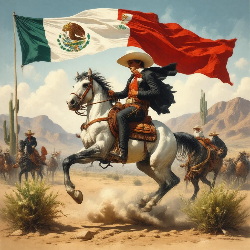 AI-created image of Federación Mexicana de Charrería