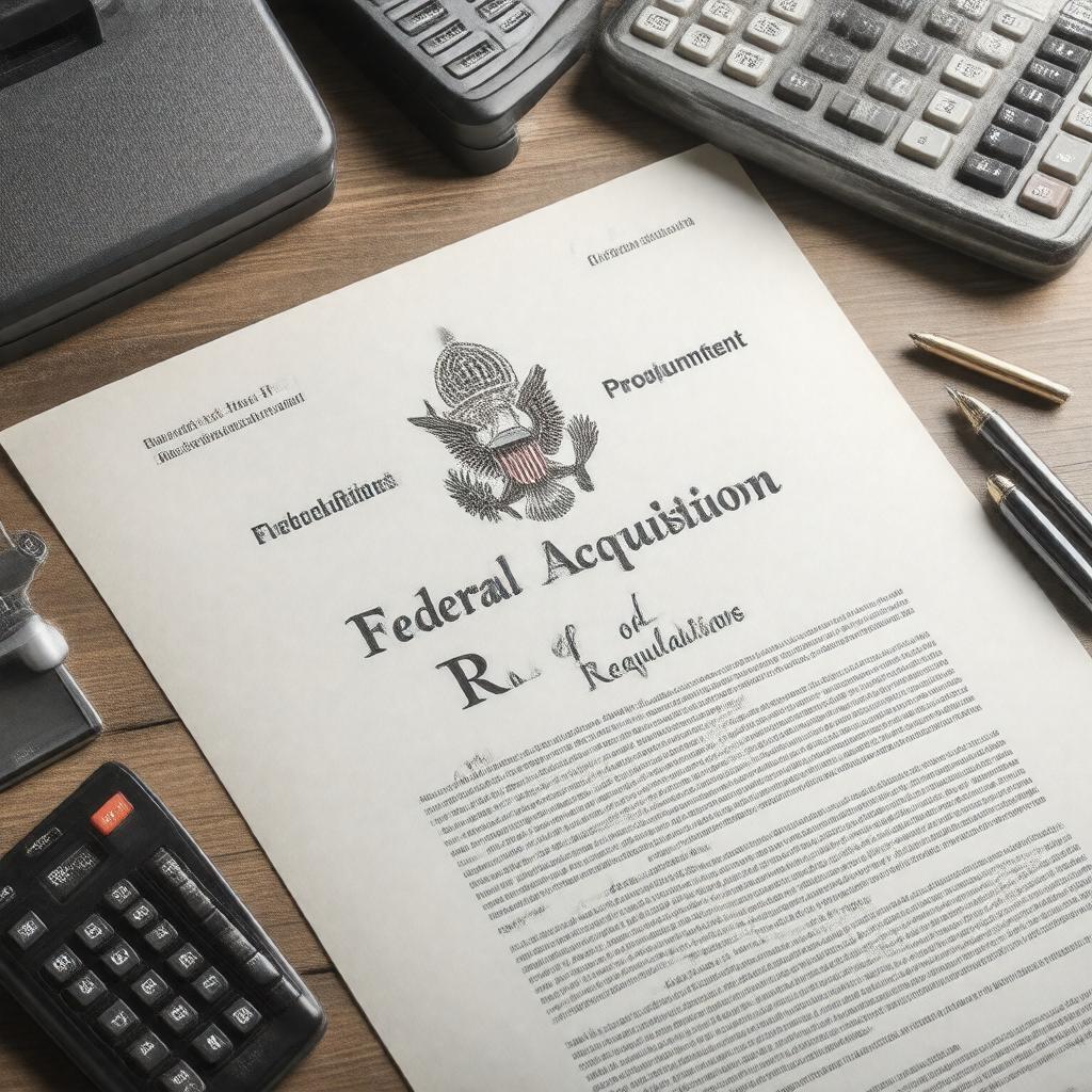 AI-created image of Federal Acquisition Regulation