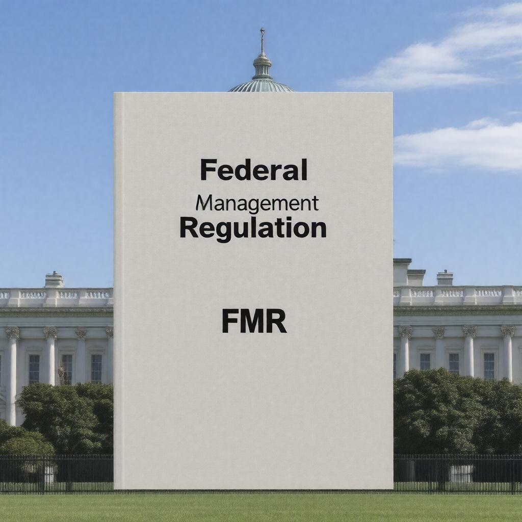 Click to view larger image AI-created image of Federal Management Regulation