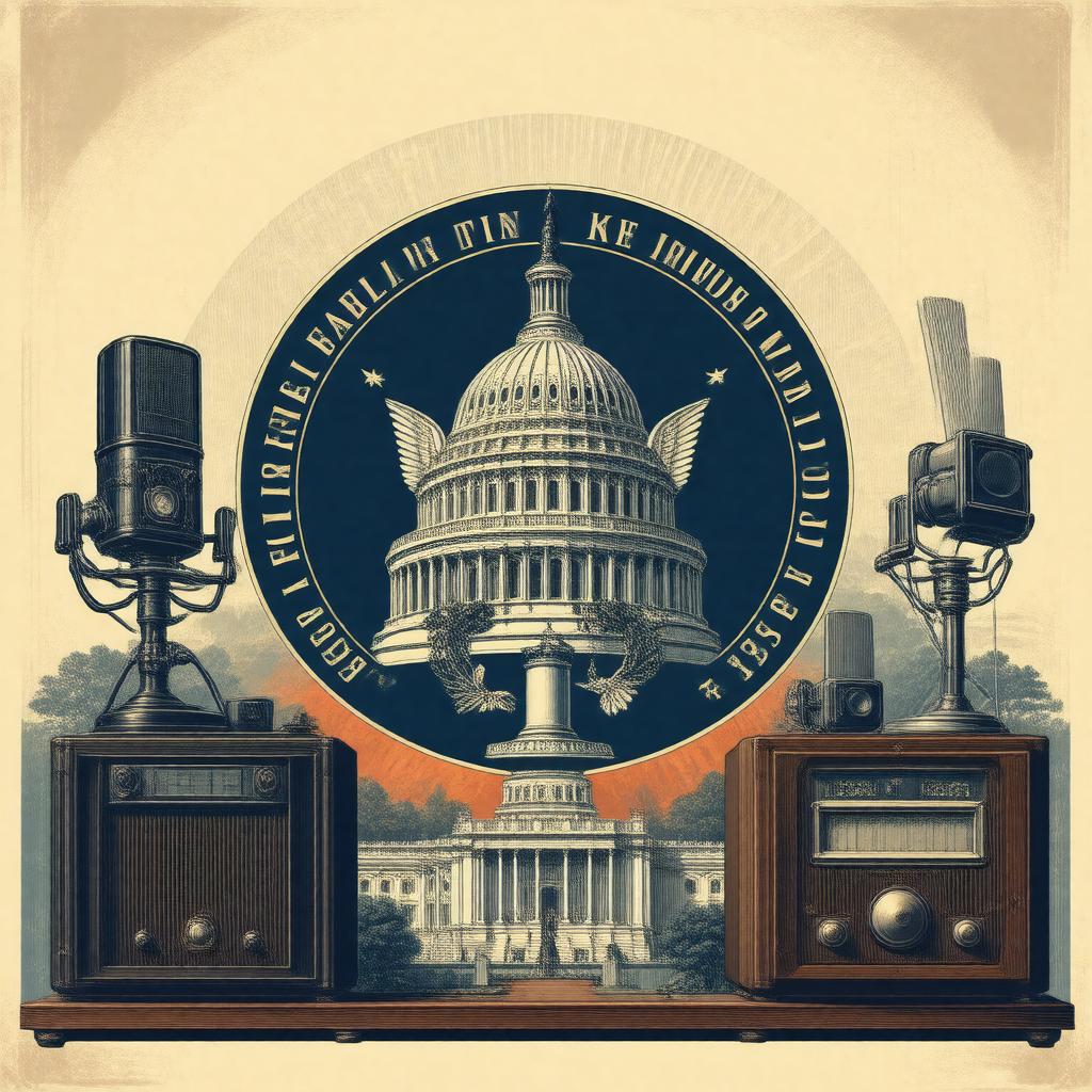 AI-created image of Federal Radio Commission
