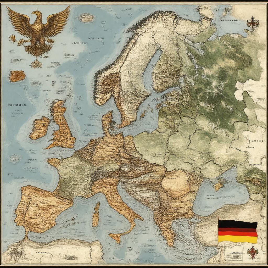 AI-created image of Federal Republic of Germany