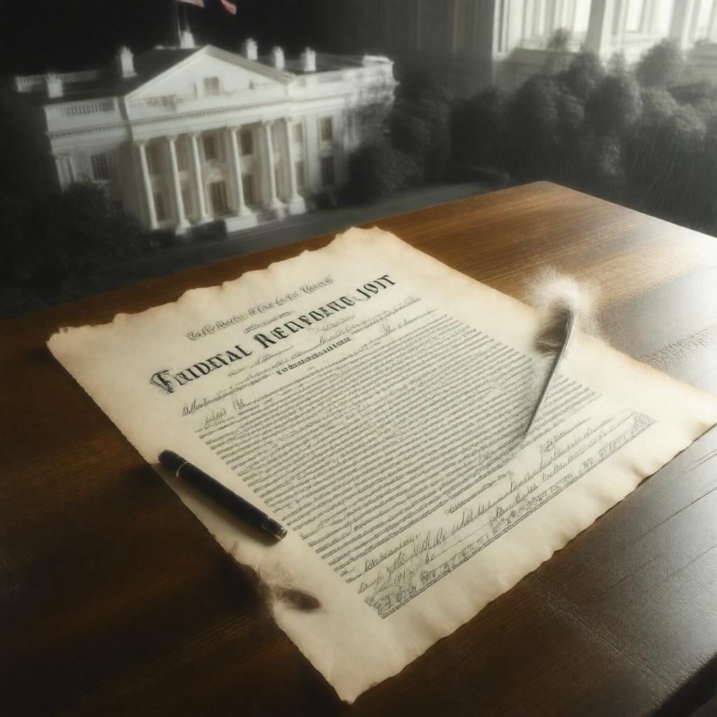 AI-created image of Federal Reserve Act
