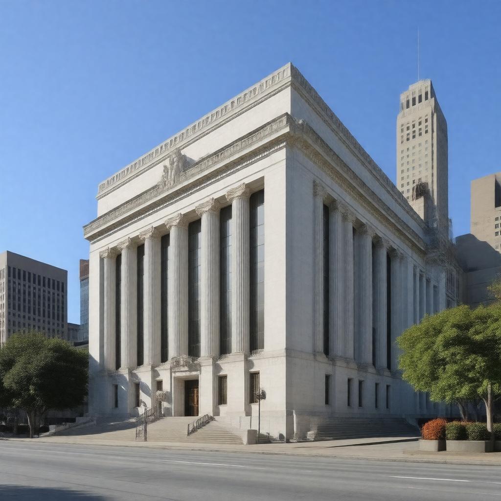 AI-created image of Federal Reserve Bank of Minneapolis