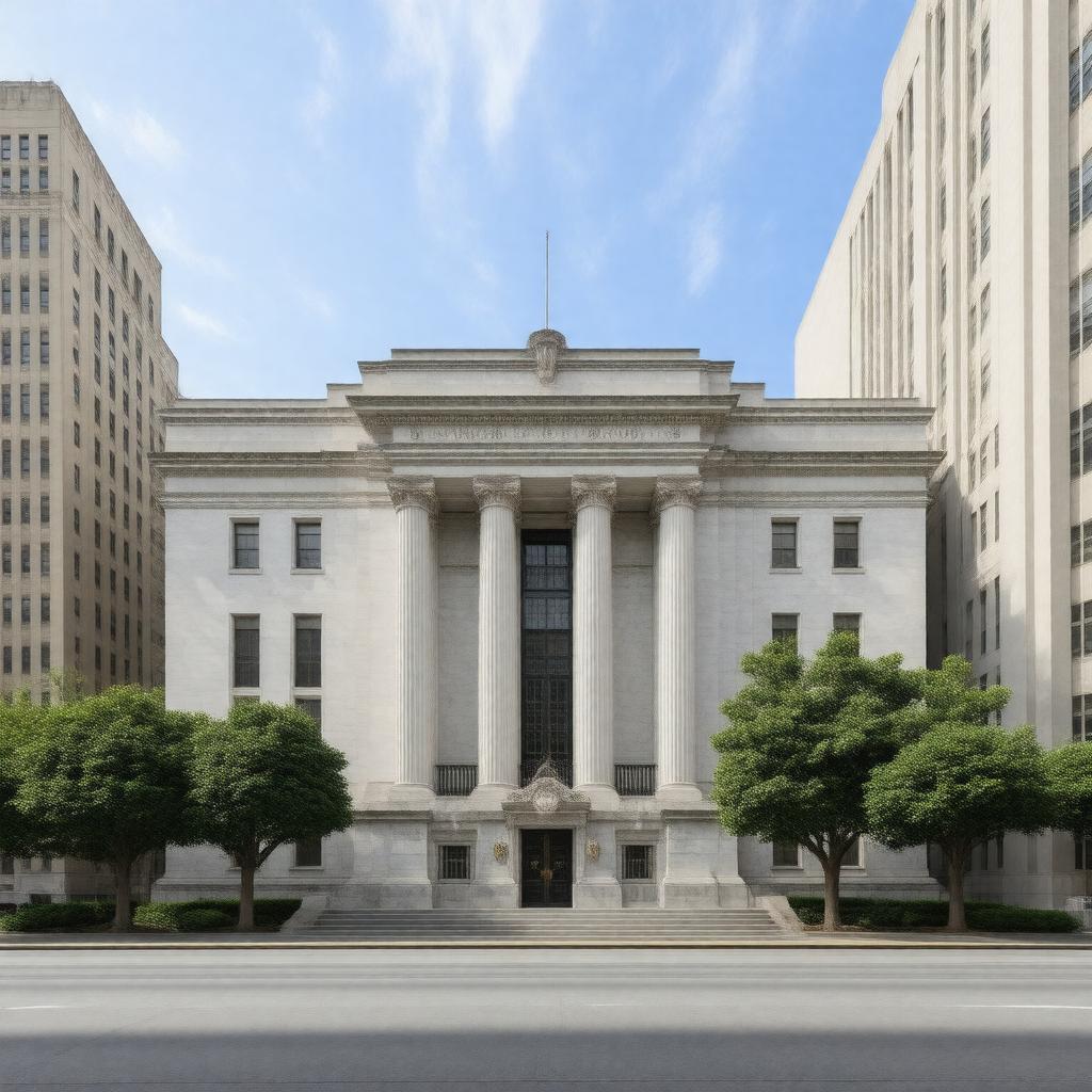 AI-created image of Federal Reserve Bank of San Francisco