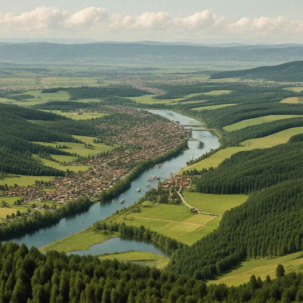 AI-created image of Fejér County