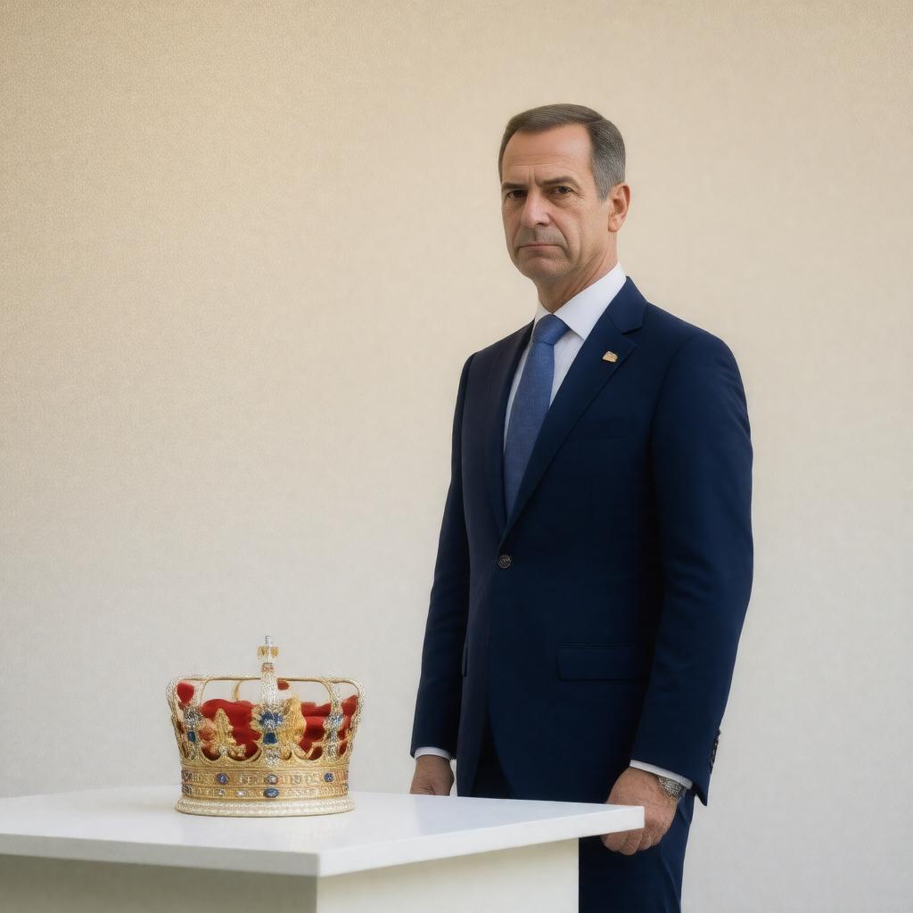 AI-created image of Felipe VI