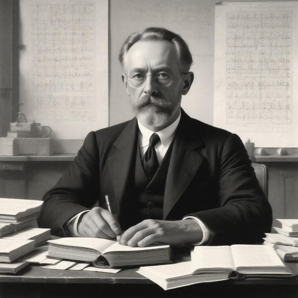 AI-created image of Felix Hausdorff