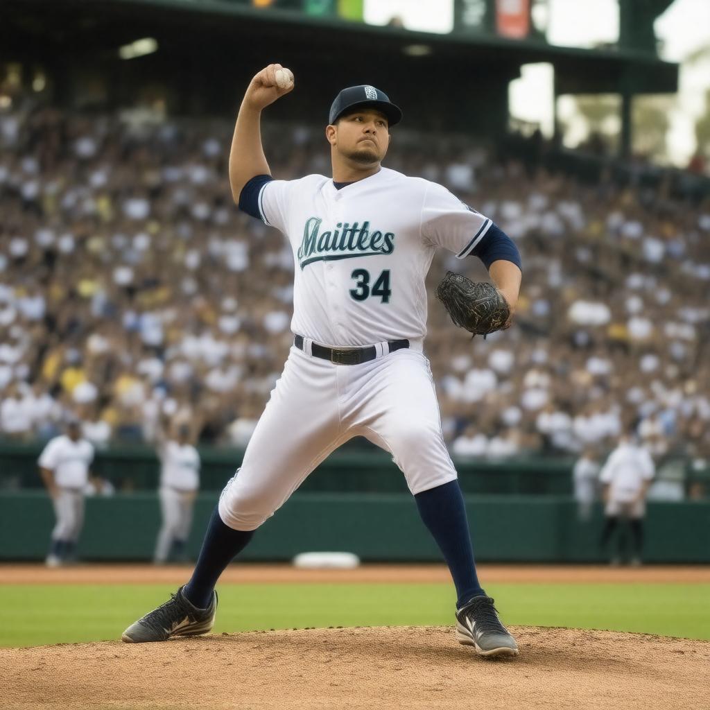 AI-created image of Felix Hernandez