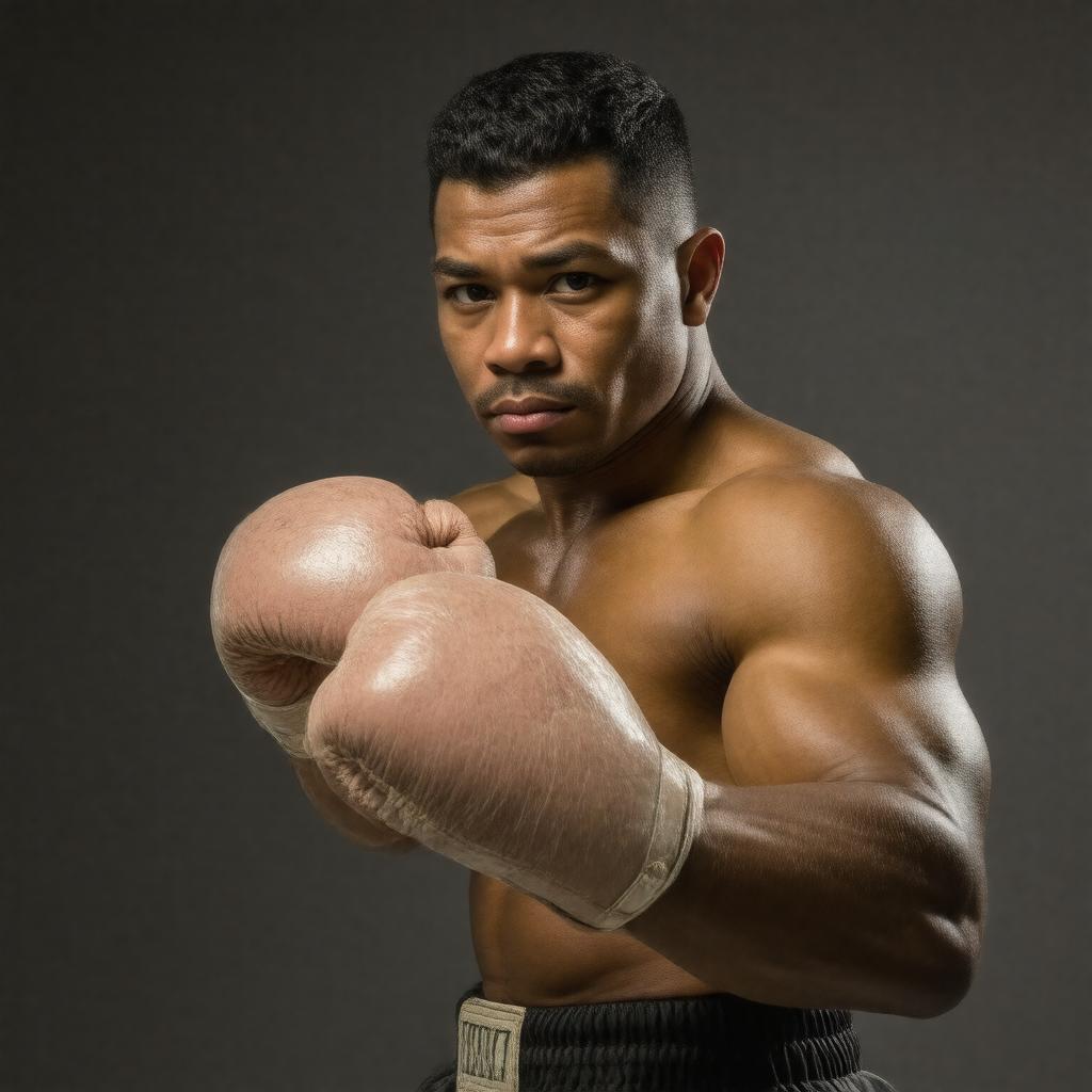 AI-created image of Felix Trinidad