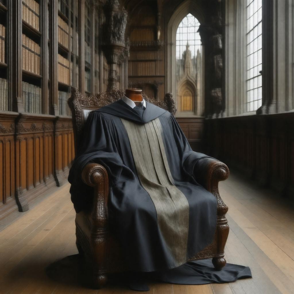 AI-created image of Fellow of King's College, Cambridge