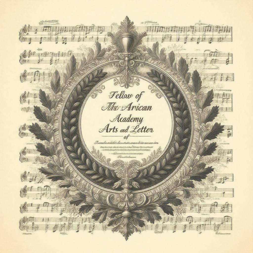 Click to view larger image AI-created image of Fellow of the American Academy of Arts and Letters