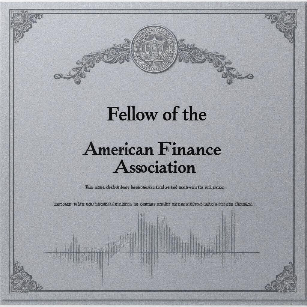 AI-created image of Fellow of the American Finance Association