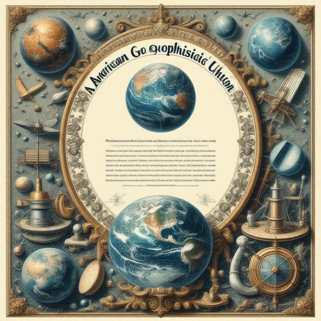 Click to view larger image AI-created image of Fellow of the American Geophysical Union