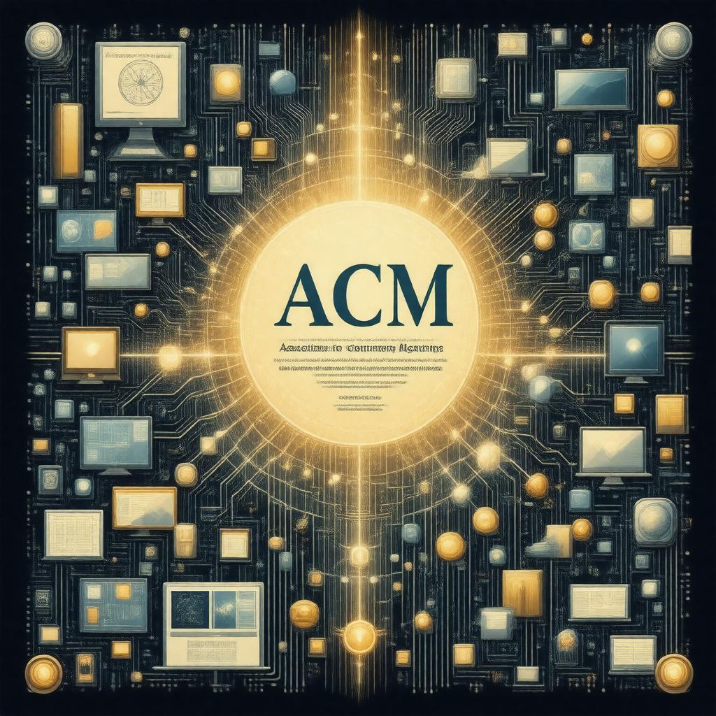 Click to view larger image AI-created image of Fellow of the Association for Computing Machinery