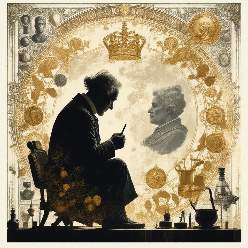 Click to view larger image AI-created image of Fellow of the Royal Society