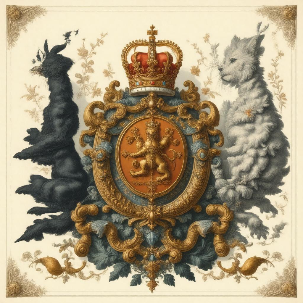 AI-created image of Fellows of the Royal Society