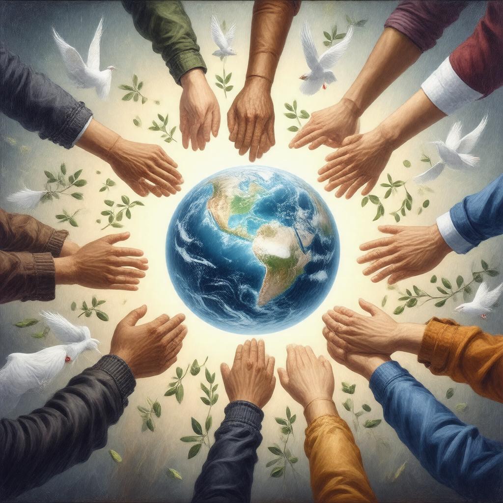 Click to view larger image AI-created image of Fellowship of Reconciliation