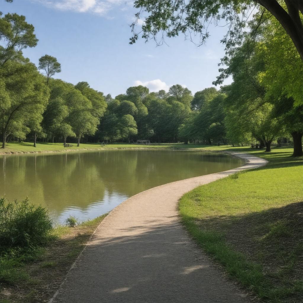 Click to view larger image AI-created image of Fellsmere Park