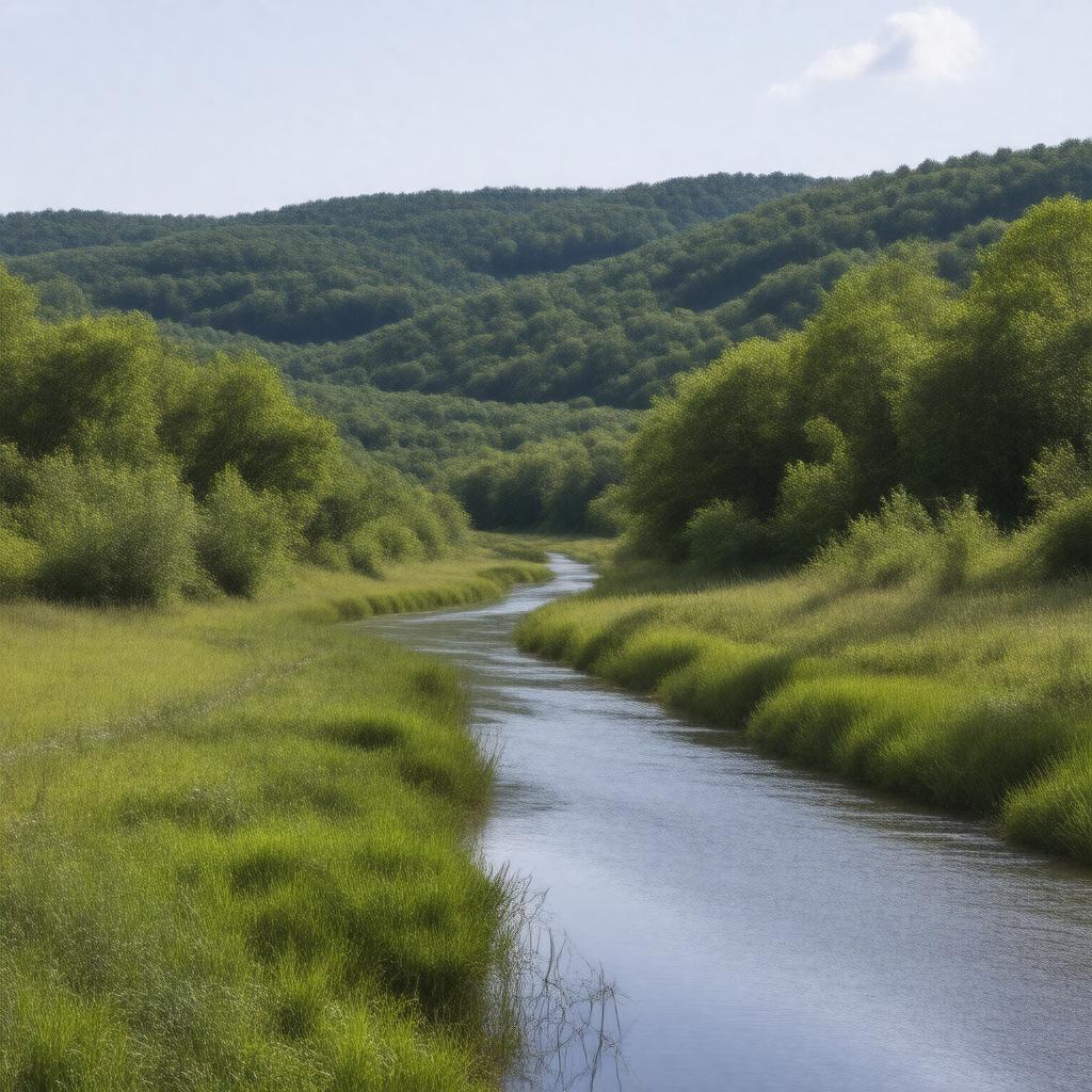 AI-created image of Femme Osage, Missouri