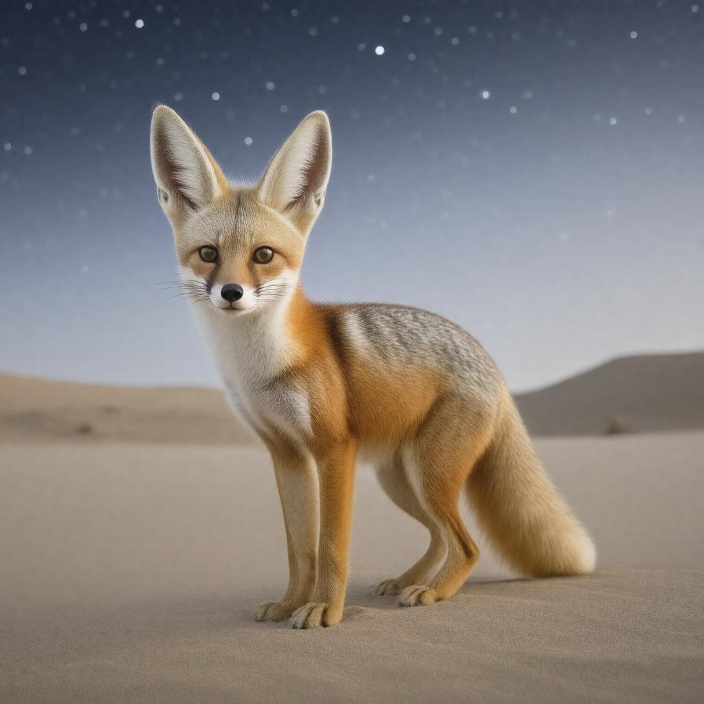 AI-created image of Fennec fox
