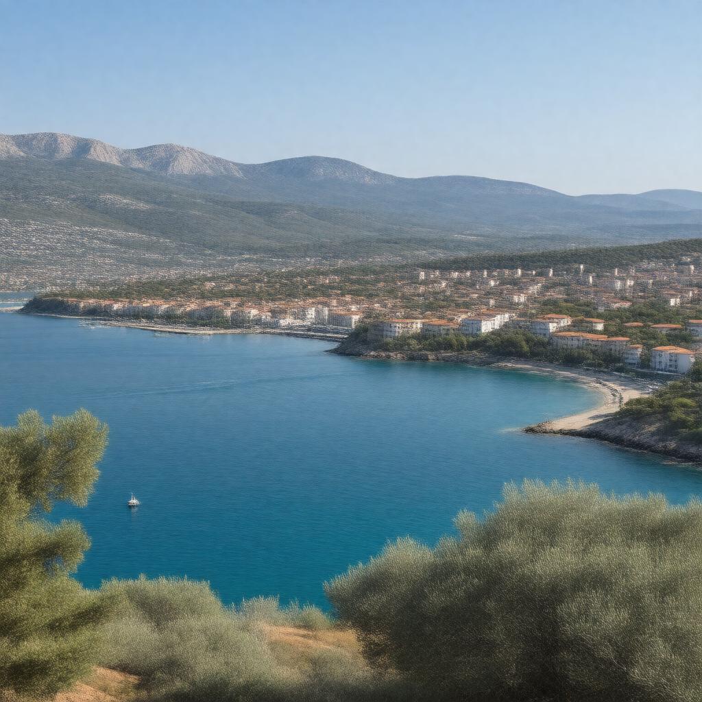 AI-created image of Feodosia Bay