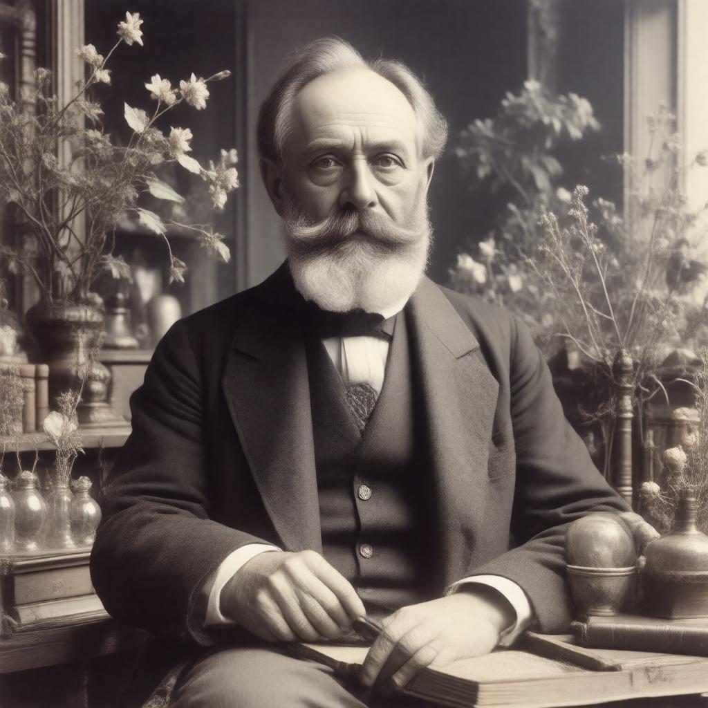 Click to view larger image AI-created image of Ferdinand Cohn