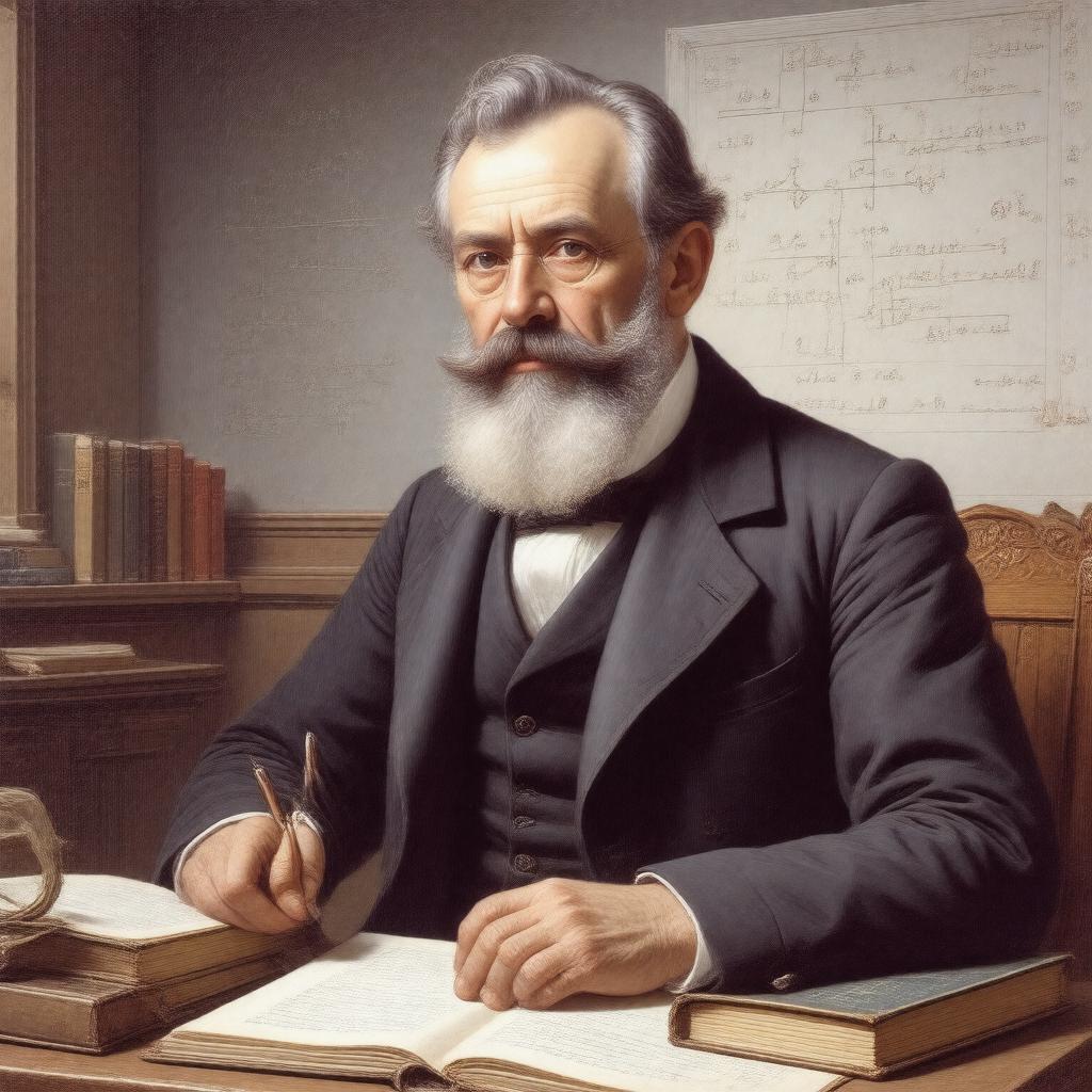 AI-created image of Ferdinand Georg Frobenius