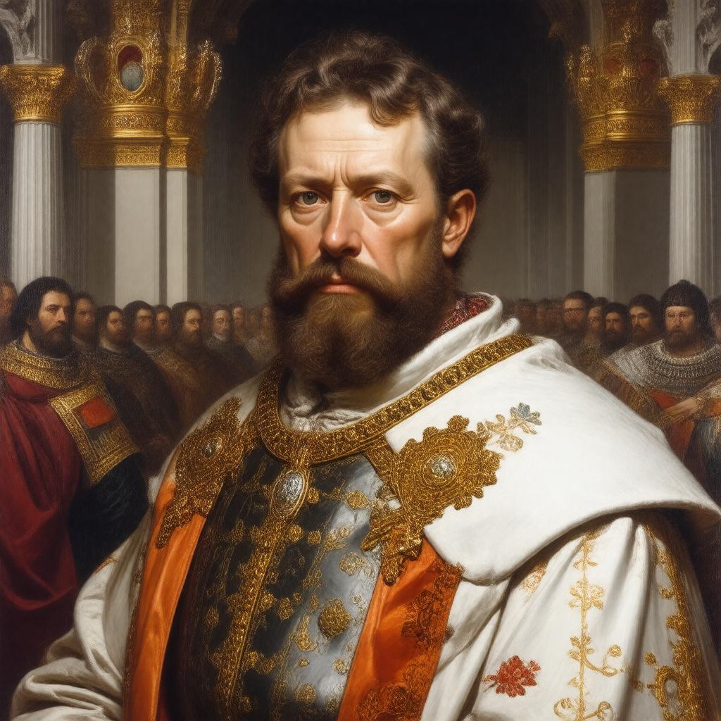 AI-created image of Ferdinand II of Aragon