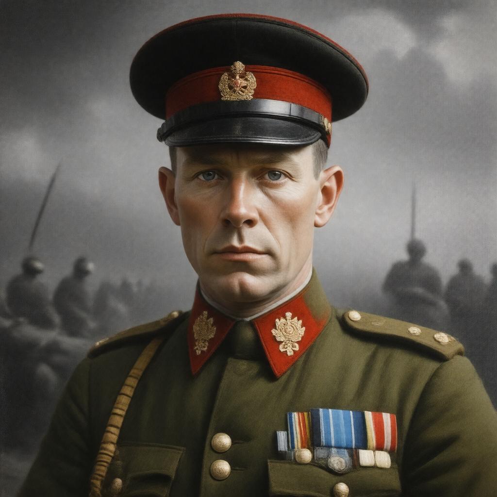 AI-created image of Fergus Bowes-Lyon