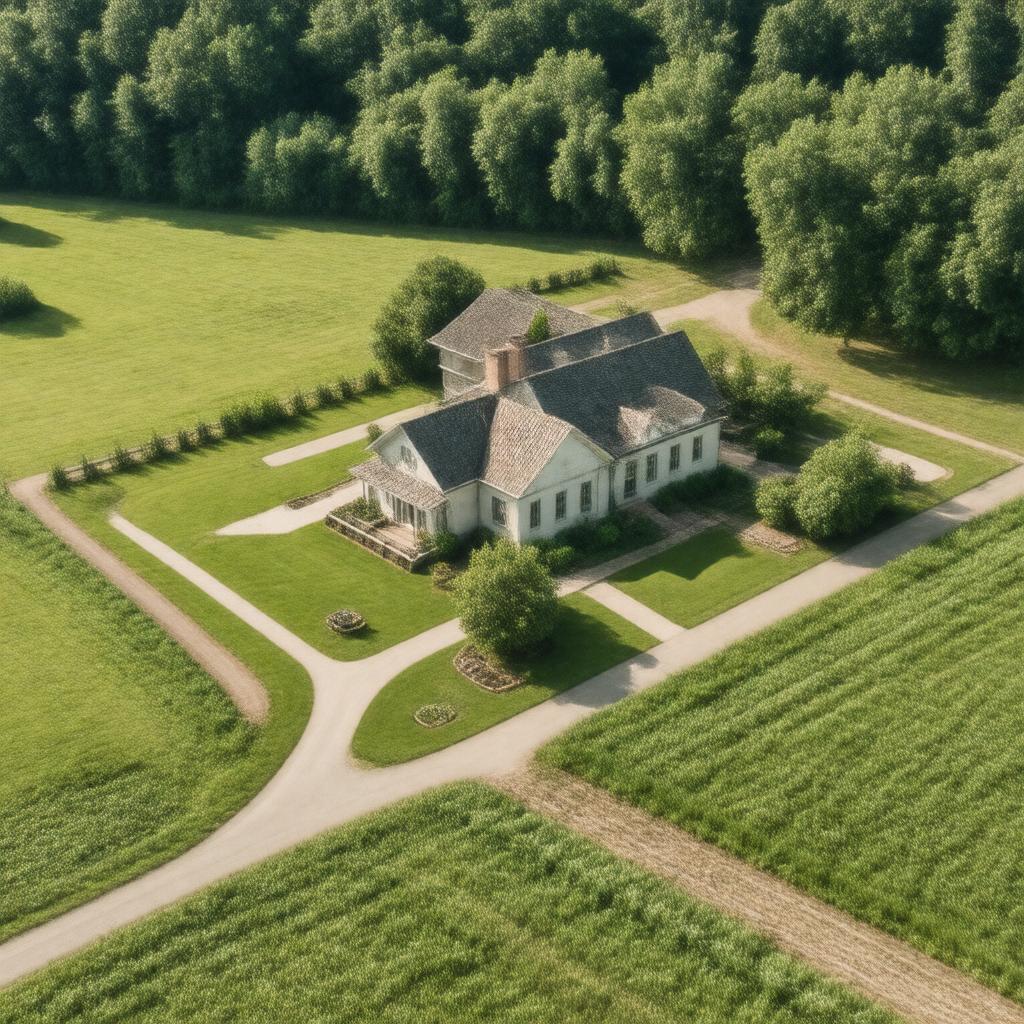 AI-created image of Ferry Farm