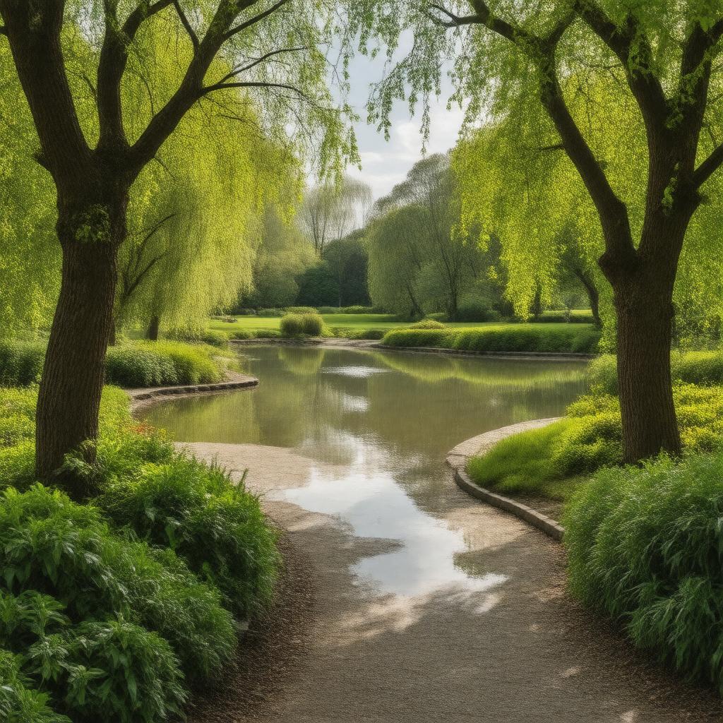 AI-created image of Festival Gardens