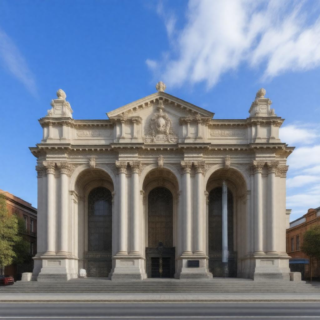 AI-created image of Festival Hall