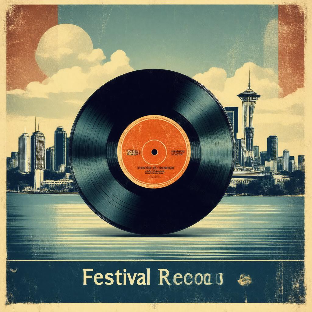 AI-created image of Festival Records