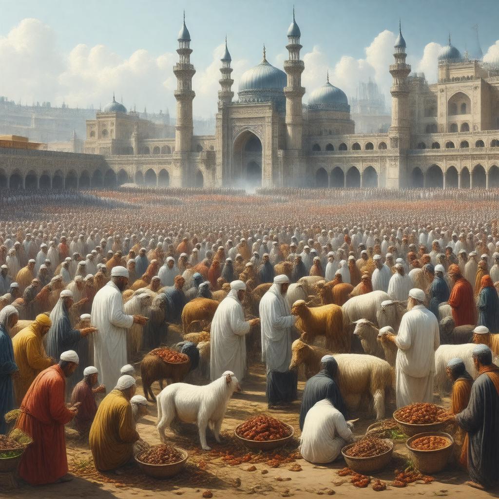 AI-created image of Festival of Sacrifice