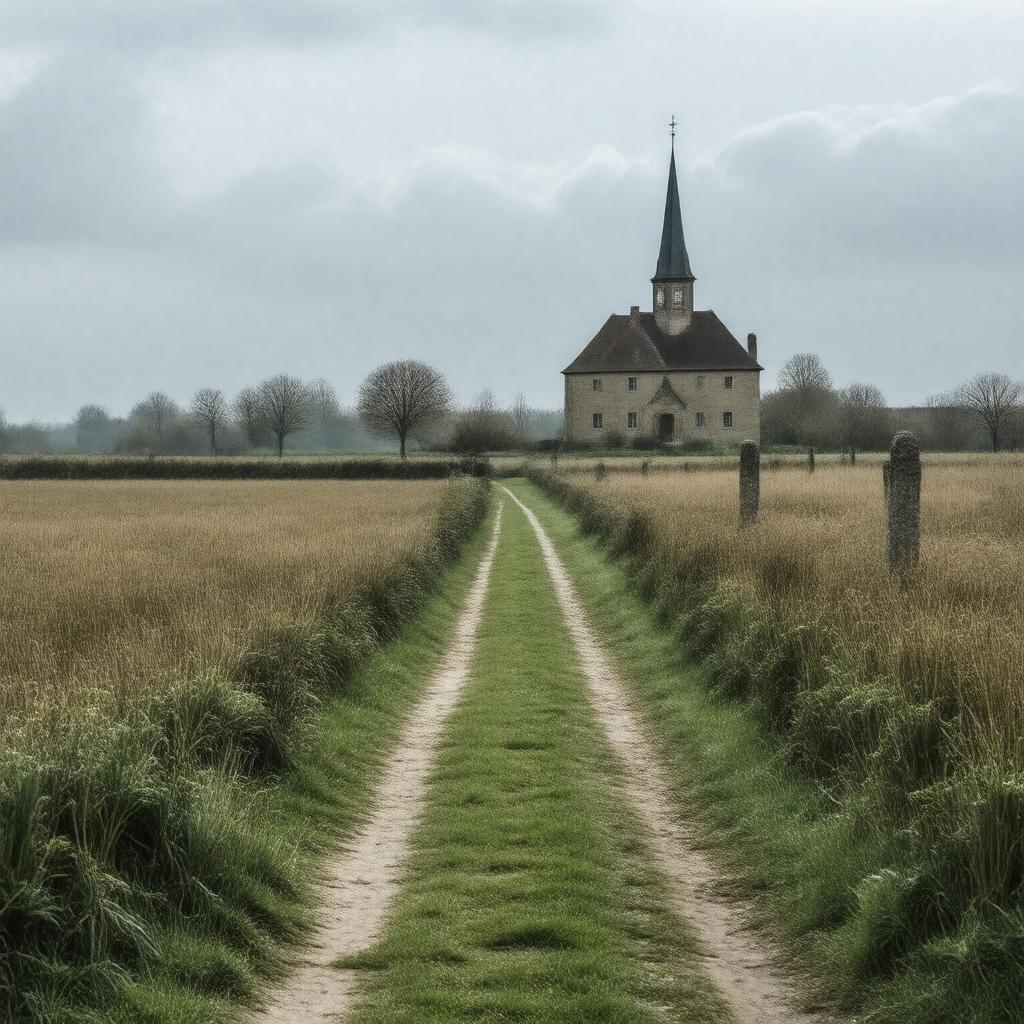 AI-created image of Festubert, France