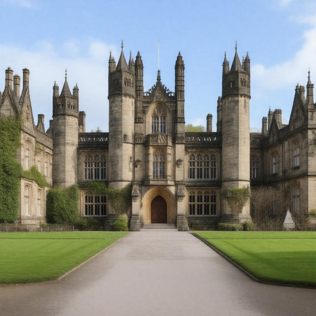 AI-created image of Fettes College
