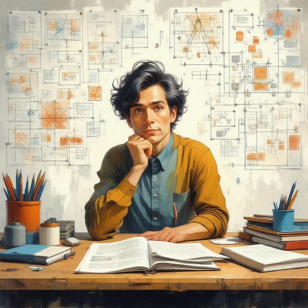Click to view larger image AI-created image of Feynman technique
