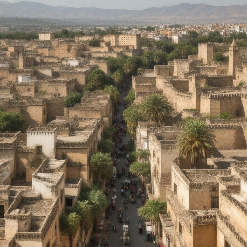 AI-created image of Fez