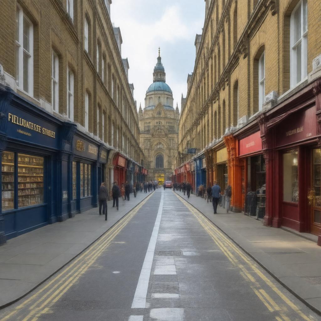AI-created image of Fieldgate Street